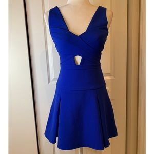 BCBGMAXAZRIA Harlie Sleeveless Cutout Dress